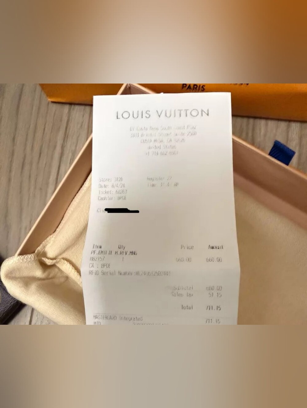 Louis Vuitton Emilie Wallet - Picture 7 of 7